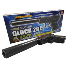 이글상사 소음기 에어소프트 비비탄 권총 GLOCK 29C, 1개 완구/취미/수집품 반품 최저가 4,220원