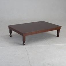 행자공예 잉꼬엔틱 커피모던 느티캡 교자상 120 x 81 x 33 cm 주방용품/교자상 반품 최저가 60,900원