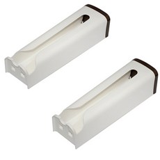 블럭마트 주방 비닐봉지 정리함 디스펜서, 화이트, 2개 주방용품/주방잡화 반품 최저가 5,680원