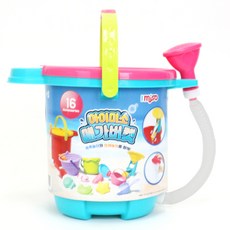 아이미소 메가버켓 목욕 모래놀이 세트, 틸블루, 1개 완구/취미/역할놀이 반품 최저가 13,530원