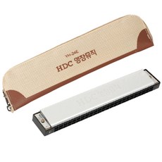 HDC영창 트레몰로 하모니카 24홀 + 천케이스, YH-24E 완구/취미/학습완구/교구 반품 최저가 3,420원