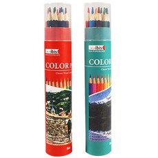 아이비스 원통 목색연필세트, 12색, 2세트 완구/취미/STEAM완구 반품 최저가 5,160원