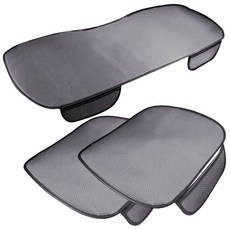 퀸라이프 차량용 클래식 포켓방석 앞좌석 2p + 뒷좌석, 실버, 1세트 자동차용품/인테리어 반품 최저가 18,400원