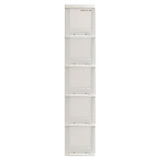 보노하우스 5단 슬림 서랍장, 투명, 1개 홈인테리어/수납/정리 반품 최저가 29,900원