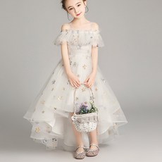 엣지랜드 여아용 은하수 오프숄더 언발 드레스 출산/유아동/유아동패션 반품 최저가 58,330원