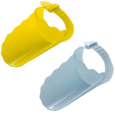 리버그린 벨트 수도꼭지 연장 블루 + 옐로우, 1세트 출산/유아동/욕실용품/스킨케어 반품 최저가 2,850원