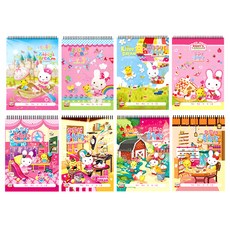 영아트 무선종합장2000 여아용 5p, 랜덤 발송, 1세트 문구/오피스/학용품/수업준비 반품 최저가 7,520원