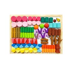 키즈비전 소프트 자석 우드 모형 106p, 1개 완구/취미/블록놀이 반품 최저가 155,980원