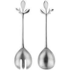 블루리브스 샐러드 서브 브런치 스푼 + 포크 세트, 실버, 1세트 주방용품/수저/커트러리 반품 최저가 35,960원