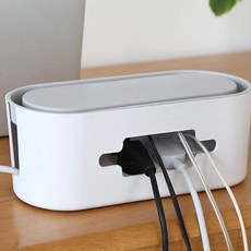 모나코올리브 모던 멀티탭 정리함, 1개, 화이트(본체) + 그레이(뚜껑) 생활용품/생활전기용품 반품 최저가 7,350원