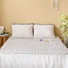 더자리 데일리 프레쉬 누빔 침대패드 고정밴드형, 루나아이보리 홈인테리어/침구 반품 최저가 15,270원