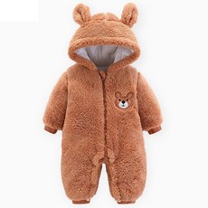 맘스케어 신생아용 리틀베어 후드 방한우주복 출산/유아동/유아동패션 반품 최저가 20,000원