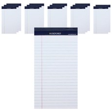 OXFORD 리갈패드 A5, 흰색, 40매, 15개 문구/오피스/학용품/수업준비 반품 최저가 5,590원