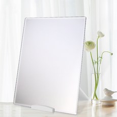 네이처타임즈 심플 가정용 탁상거울 대형, 화이트 홈인테리어/거울 반품 최저가 14,430원