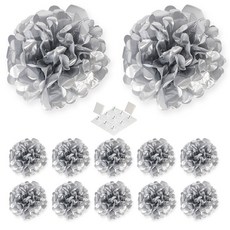 파티쇼 파티 꽃볼 12p + 마운트, 실버 문구/오피스/파티/이벤트 반품 최저가 4,130원