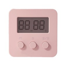 파스텔 다용도 타이머, 핑크계열, 1개 문구/오피스/사무용품 전문관 반품 최저가 6,300원