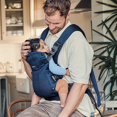 베이비뵨 베이비 캐리어 하모니 3D 메쉬, 네이비 블루 출산/유아동/아기띠/외출용품 반품 최저가 229,240원