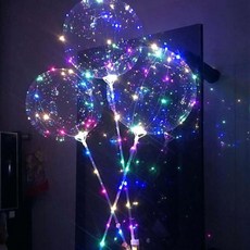 LED 풍선 A 세트, 레인보우, 1세트 문구/오피스/파티/이벤트 반품 최저가 2,160원