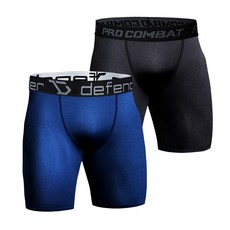 디펜더 남성용 기능성 스포츠 언더레이어 5부바지 2장 세트 패션의류/잡화/속옷/잠옷 반품 최저가 8,520원
