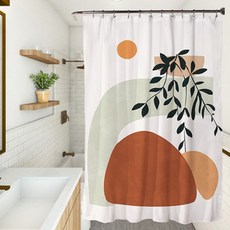 페어링 북유럽풍3 욕실 샤워 커튼 YL253 150 x 180 cm, 1개 생활용품/욕실용품 반품 최저가 7,220원