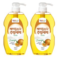 탐사 베이킹소다 주방세제 오렌지향, 780ml, 2개 생활용품/청소/주방세제 반품 최저가 4,700원