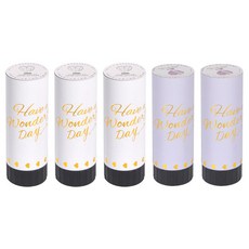 파티쇼 파티꽃가루폭죽 소형 화이트믹스 3p + 라벤다믹스 2p 세트, 혼합색상, 1세트 문구/오피스/파티/이벤트 반품 최저가 1,470원