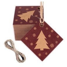 연두앵두 정사각택 70p + 마끈 10m 크라프트, 트리, 1세트 문구/오피스/데코/포장용품 반품 최저가 3,400원