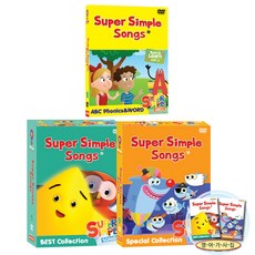 슈퍼심플송 SUPER SIMPLE SONG ABC Phonics + WORD + 베스트 + 스페셜Collection DVD 세트, 32CD 출산/유아동/유아동도서 반품 최저가 102,920원