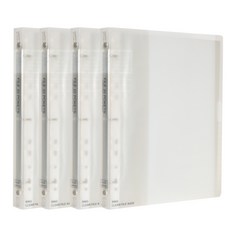 에코청운 투톤 링 클리어화일 20매 A4, 투명, 4개 문구/오피스/학용품/수업준비 반품 최저가 6,380원