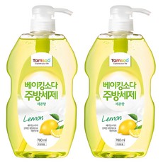 탐사 베이킹소다 주방세제 레몬향, 780ml, 2개 생활용품/청소/주방세제 반품 최저가 5,000원