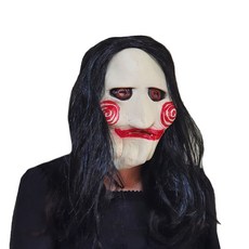 고무 파티 가면 CC_2_13, 라텍스 쏘우, 1개 문구/오피스/파티/이벤트 반품 최저가 4,510원