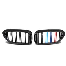 BMW 2줄 M퍼포먼스 그릴 18 F34 3GT 3색 블랙 2p, 3색포인트블랙그릴 자동차용품/익스테리어 반품 최저가 19,700원