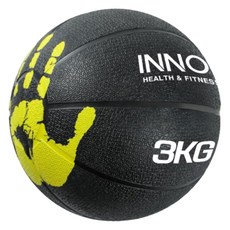 이노이 메디신볼 미끄럼방지 헬스 웨이트볼, 블랙, 3kg, 1개 undefined/undefined 반품 최저가 20,630원