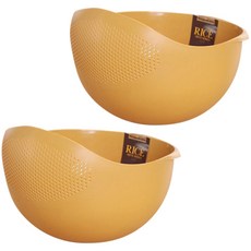 블럭마트 주방 다용도 세척볼 2p, 옐로우, 2개 주방용품/주방조리도구 반품 최저가 8,520원