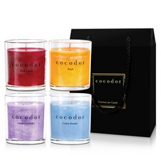 코코도르 프리미엄자 4종 + 고급기프트백 세트, 블랙체리+피치+가든라벤더+코튼파우더 생활용품/탈취/방향/살충 반품 최저가 9,690원