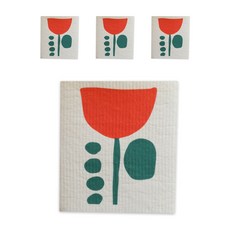 와이앤비 디자인 행주 튤립, 4개 주방용품/행주 반품 최저가 13,170원