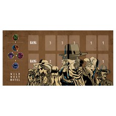 와일드 웨스트 호텔 보드게임 전용매트, 혼합색상, 1개 완구/취미/보드게임 반품 최저가 3,250원