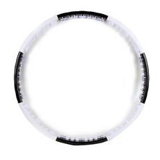 나리아 웨이스트 뷰티라인 지압 훌라후프, 2.2kg, 블랙 + 화이트, 1개 헬스/건강식품/헬스/요가용품 반품 최저가 17,630원