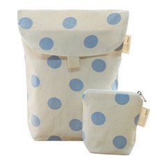 세맘스 기저귀 파우치 + 미니파우치 세트, 블루도트 생활용품/기저귀 반품 최저가 10,950원
