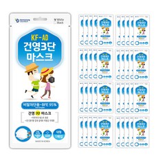 건영크린텍 건영 3단 마스크 화이트 대형 KF-AD, 1매입, 40개 생활용품/건강/의료용품 반품 최저가 12,600원