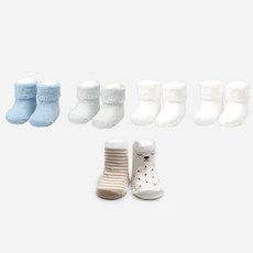 하이베이비키즈 하이베이비클럽 신생아양말 + 곰돌이 6종세트 패션의류/잡화/유아동패션 반품 최저가 3,480원