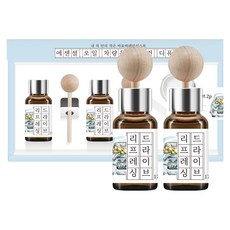 더허브샵 에센셜오일 차량용 디퓨저 17ml, 2개, 리프레싱드라이브 생활용품/방향제 반품 최저가 10,000원