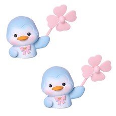 앤티스 바람개비 애니멀 차량용 인테리어 장식, 펭귄, 2개 자동차용품/인테리어 반품 최저가 11,120원
