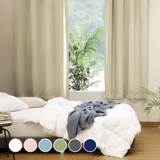 더자리 컬러스토리 핀형 솔리드 암막커튼 홈인테리어/FW 침구샵 반품 최저가 8,930원