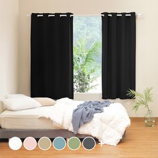 더자리 아일렛형 솔리드 암막 커튼 홈인테리어/FW 침구샵 반품 최저가 9,930원