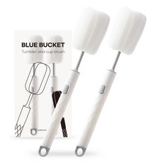 블루버킷 컵 물병 청소용 스펀지 브러쉬, 화이트, 2개 생활용품/주방수납/잡화 반품 최저가 5,350원