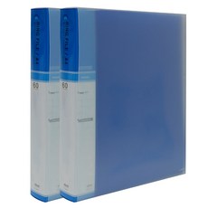 칼라 링화일 인덱스 3공 A4 60매, 청색, 2개 문구/오피스/학용품/수업준비 반품 최저가 10,090원