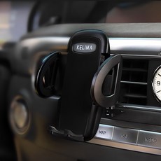 켈리마 원터치 차량용 송풍구 핸드폰 거치대, 1개, 블랙 가전디지털/차량용 디지털 반품 최저가 7,290원