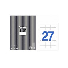 폼텍 라벨지 LS-3104 100장 문구/오피스/사무용품 전문관 반품 최저가 15,700원