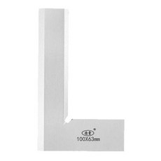 탄소공구 직각자 100 x 63 mm, 1개 생활용품/측정/측량도구 반품 최저가 9,350원